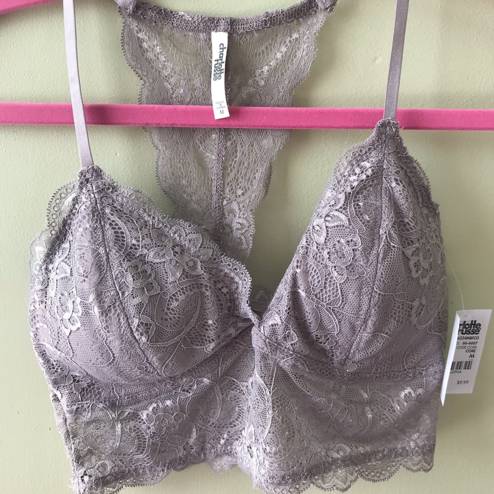 Laced Purple Bralette
